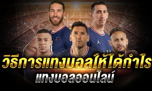 วิธีการแทงบอลอย่างไรให้ได้กำไร