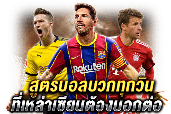 สูตรบอลบวกทุกวัน